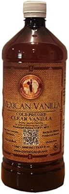 Clear Mexican Vanilla Cold Pressed 1 Liter / 33.8 Oz | Amazon (US)