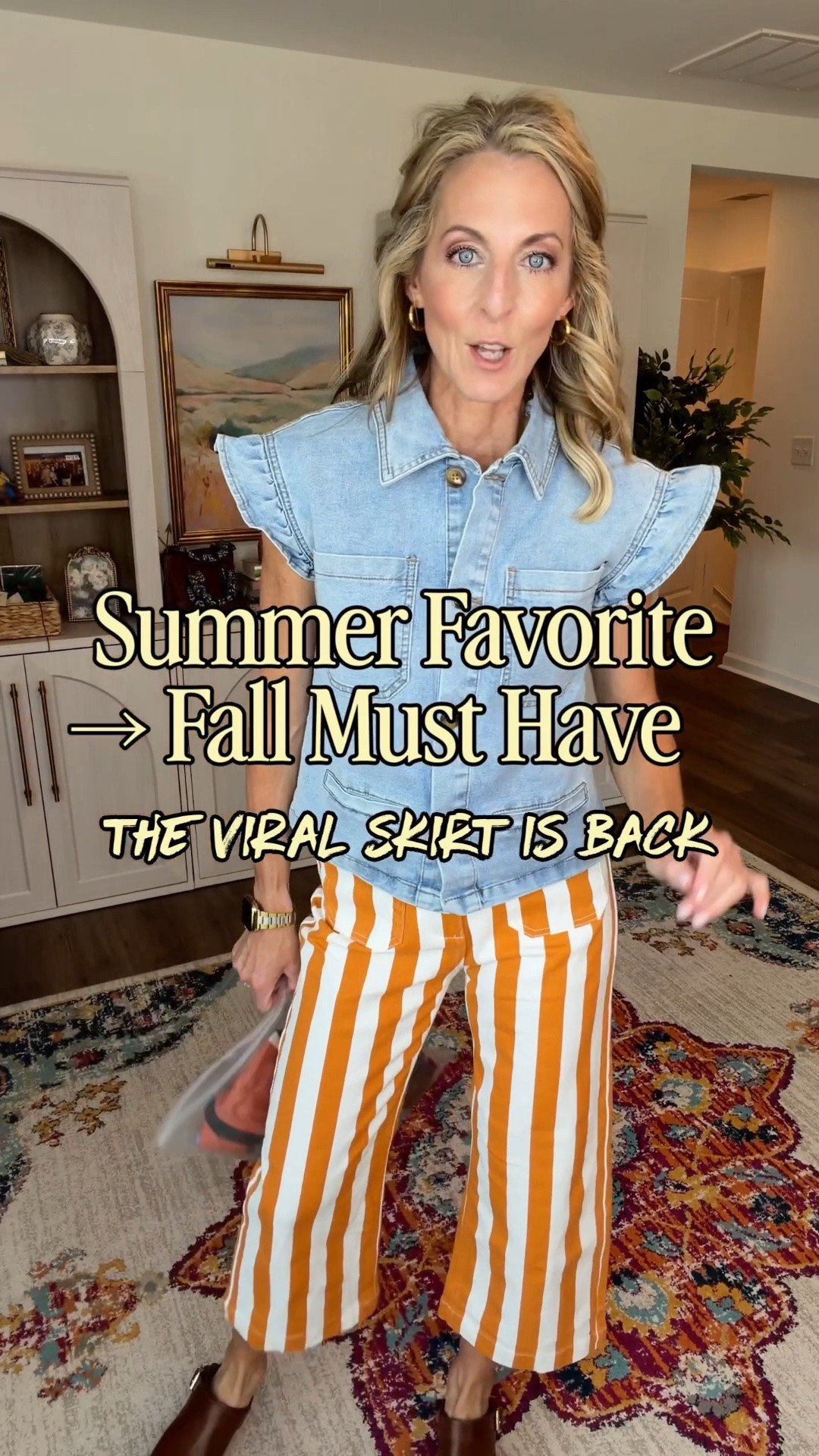 Summer Favorite → Fall Must Have The viral summer skirt is officially back… and this fall version might be even better. 🤎🍂

The best part? You can style it with your favorite denim, a simple tee, a cozy sweater, or a blouse that’s already hanging in your closet. One skirt, so many outfits.

Comment AMAZON and I’ll send you the skirt plus all of the tops I styled with it!


Amazon fashion, fall Amazon finds, Amazon skirt, fall outfit ideas, teacher style, work outfits, 50 year old fashion, over 50 style, affordable fashion, capsule wardrobe, fall wardrobe, Amazon fashion finds, classroom style, transitional outfits, everyday style