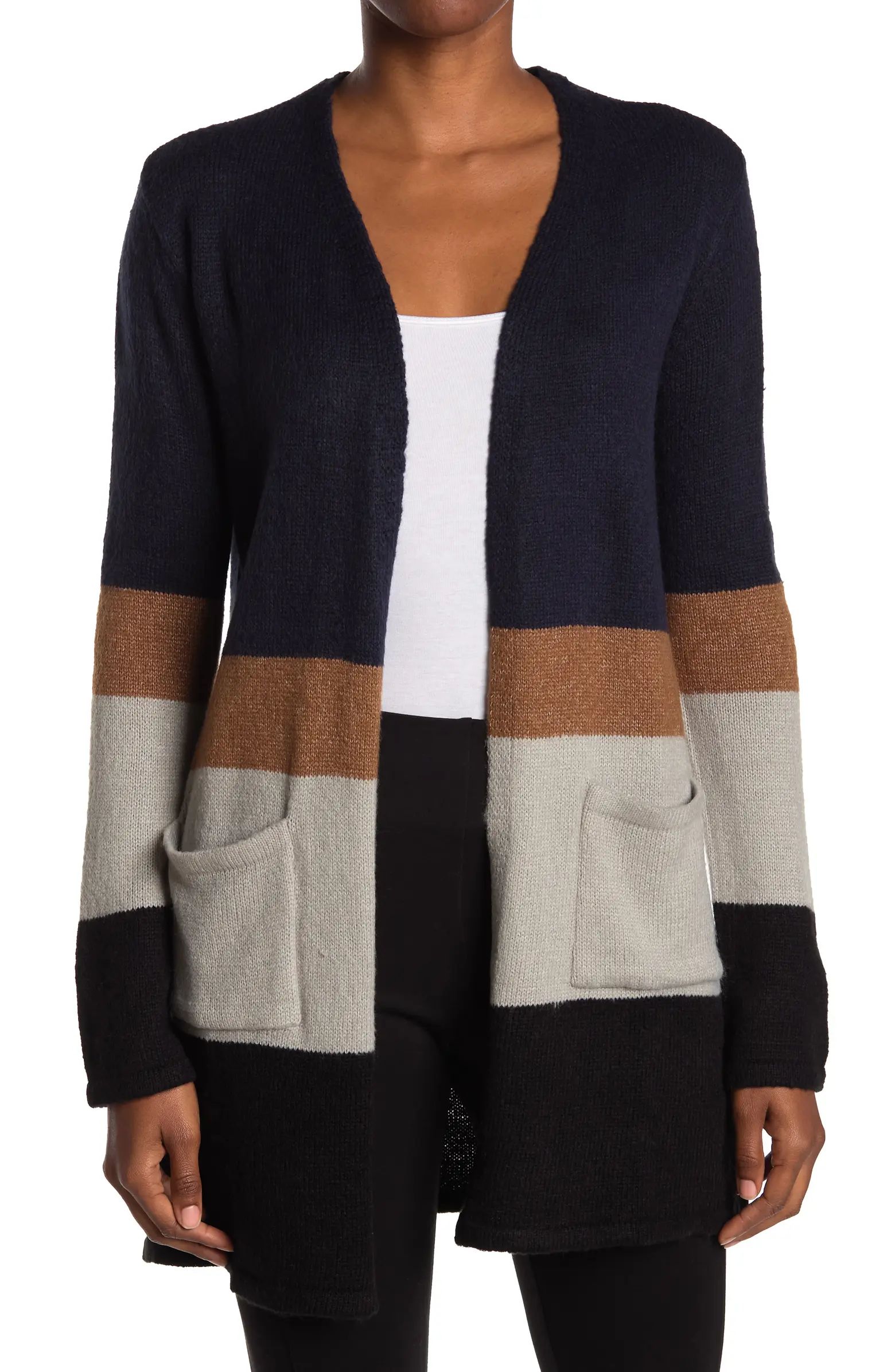 Elsa Long Colorblock Cardigan | Nordstrom Rack