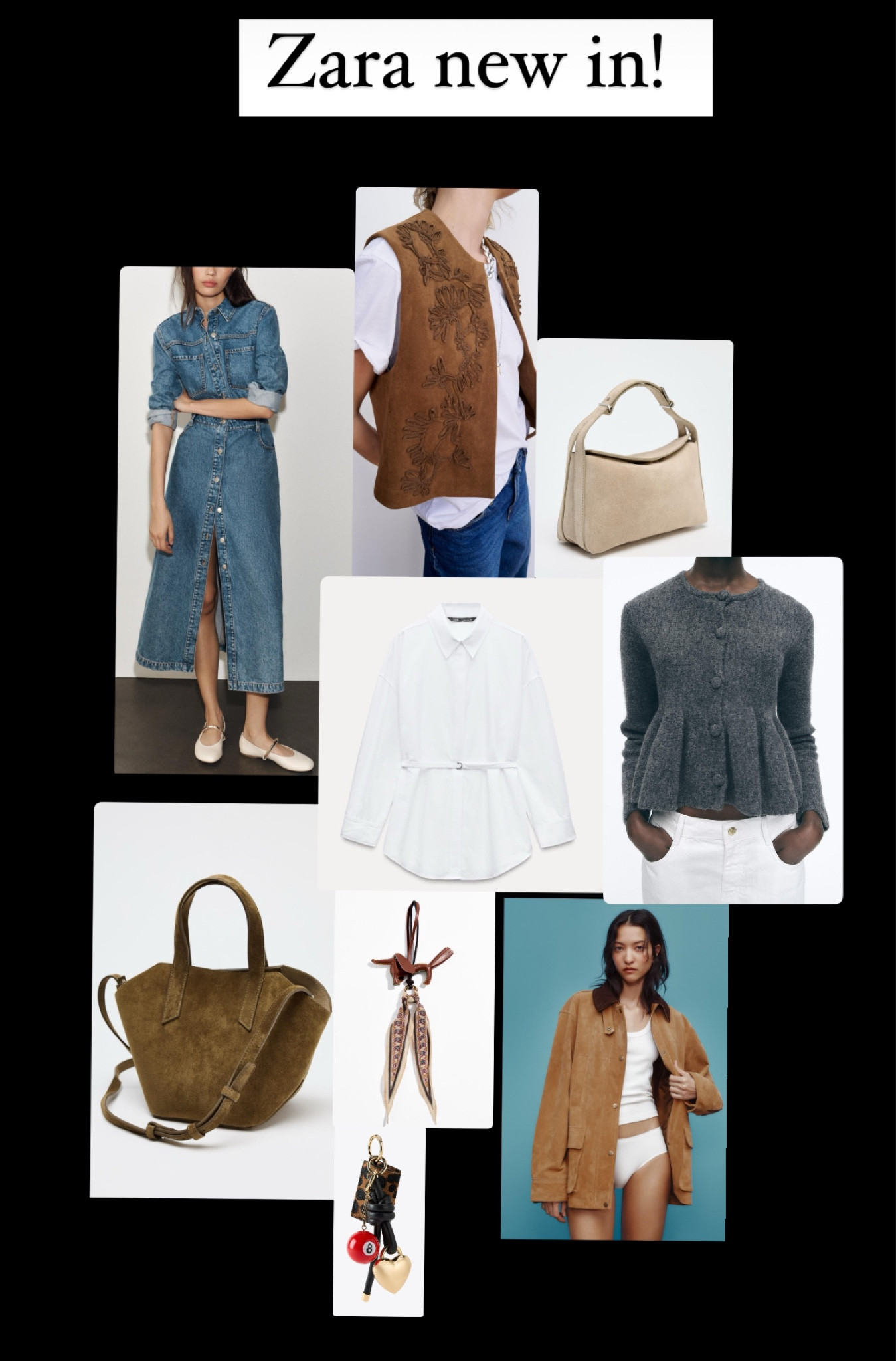 Zara new in favourites! Full of lush suede new in pieces 👜🙌🏼

#LTKuk #LTKbag #LTKeurope