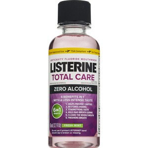 Listerine Travel Size Total Care Anticavity Flouride Mouthwash, 3.2 OZ | CVS