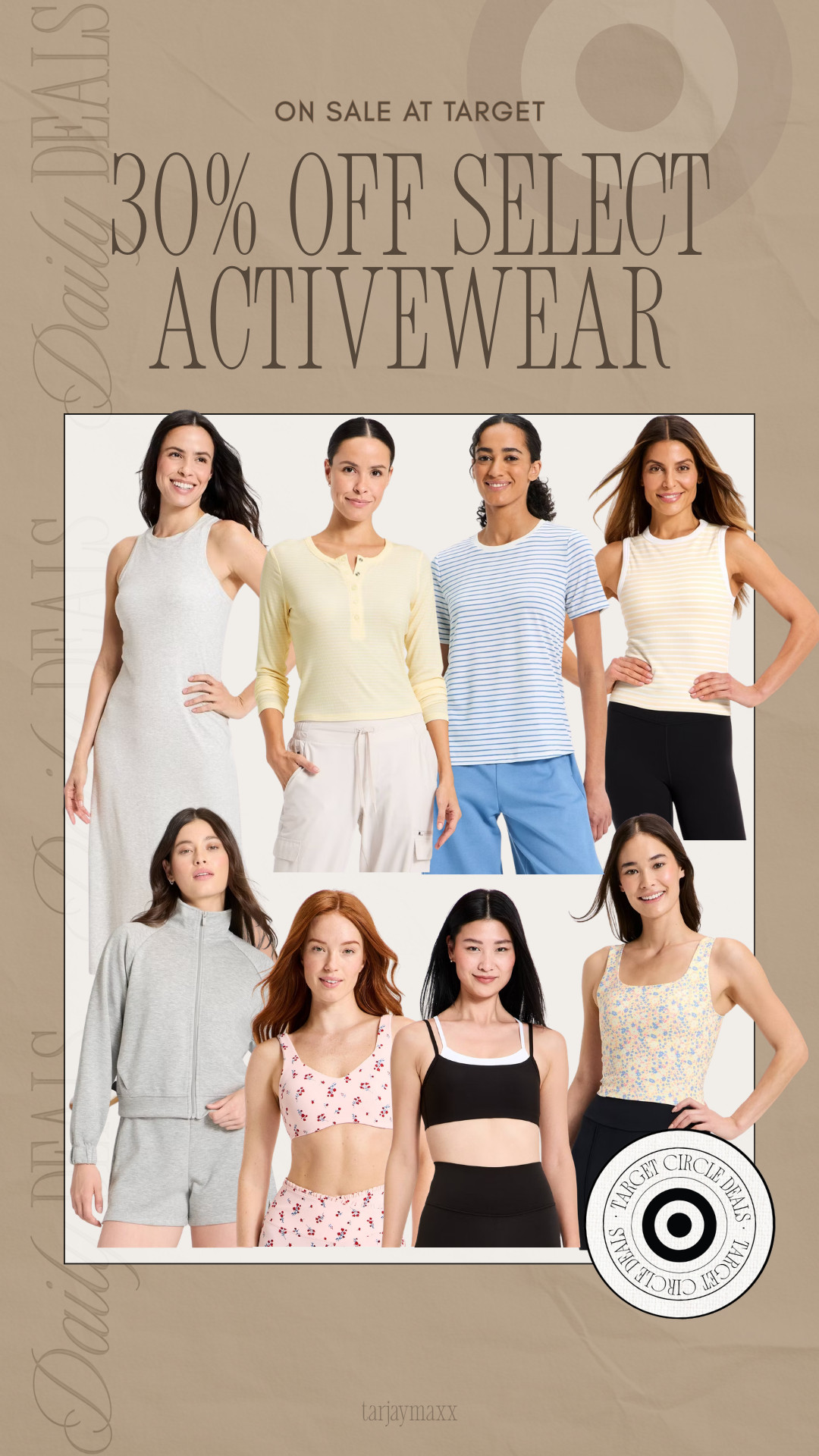 Loving all the lightweight everyday athleisure included in Target's 30% off activewear sale! These are the kind of basics that are comfortable, flattering, and easy to mix into your everyday wardrobe.
spring outfits 2026, date night outfits, vacation outfits beach, easter basket stuffers, easter dress women, st patricks day outfit women, spring dresses, work outfits, plus size fashion, spring break outfits
target activewear, workout sets, pilates outfits, athleisure outfits, workout tops women 

 #LTKgrwm #LTKootd #LTKActive
