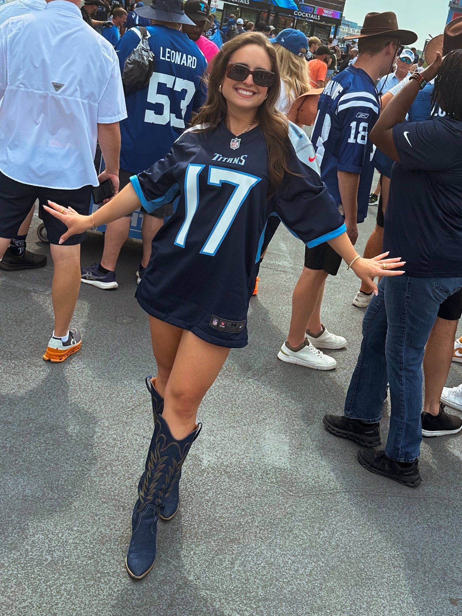 are you looking for a great way to rep your team this fall?! believe it or not, amazon has your teams jerseys ready to come straight to you! paired with a great boot also from Amazon, you can’t go wrong. score this look now! 

#LTKFindsUnder100 #LTKSeasonal #LTKStyleTip