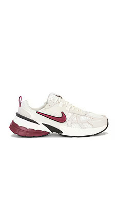 Nike V2k Run Sneaker in White, Team Red, & Black from Revolve.com | Revolve Clothing (Global)