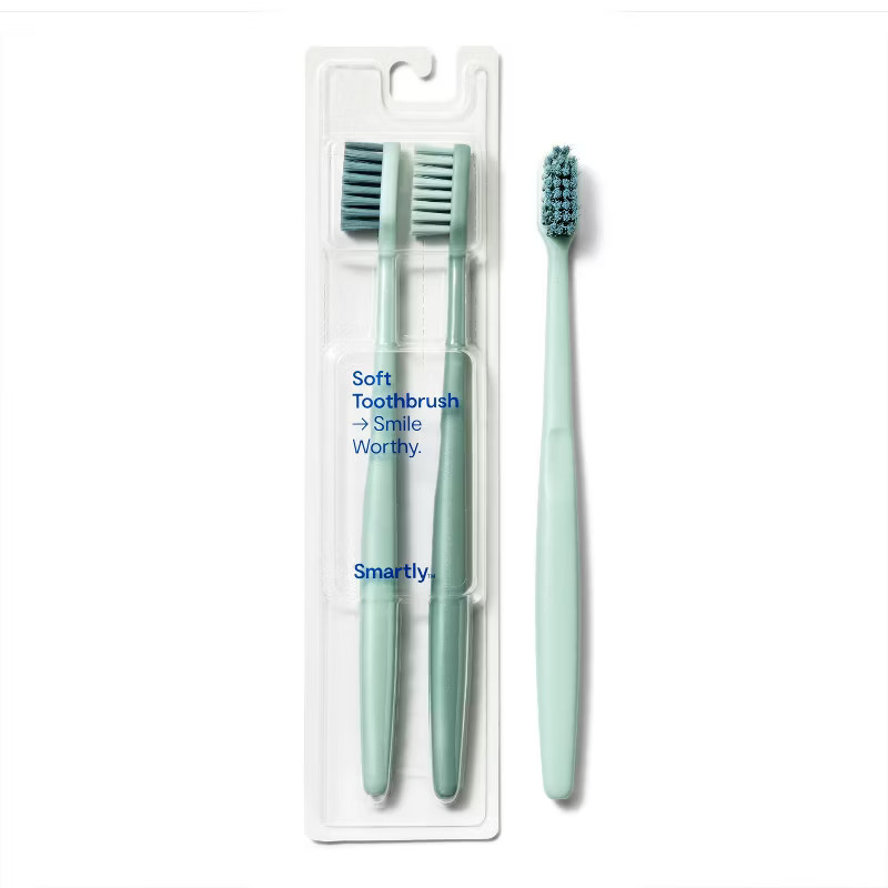 Manual Toothbrush - 2ct - Driftwood - Smartly™ | Target