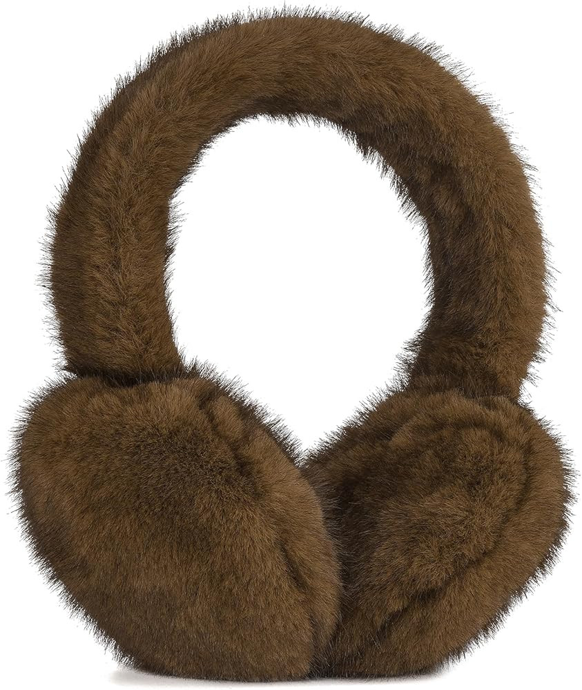 Ear Muffs Winter Women, Ear MuffsWinter, Winter Outdoor Earmuffs,Soft Plush Warmer WinterEar Muff... | Amazon (US)