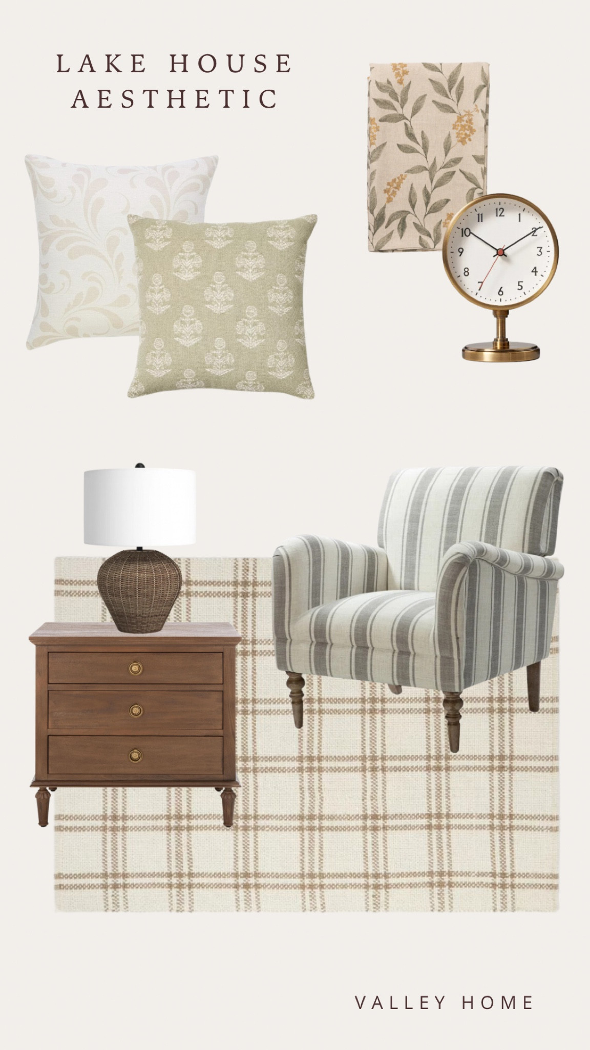 Lake house cozy cottage aesthetic ranch cottage core French country modern organic living room decor

#LTKhome