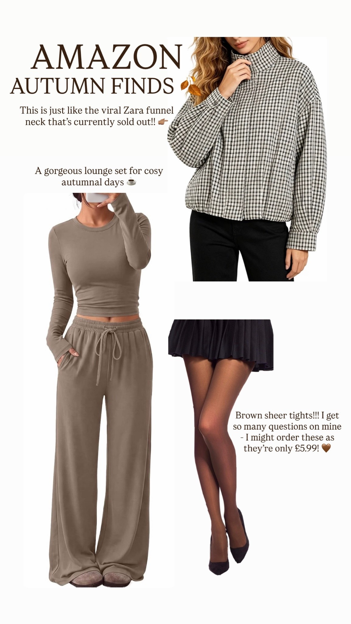 Amazon autumn finds! 🍂☕️🤎

#LTKautumn #LTKeurope #LTKstyletip