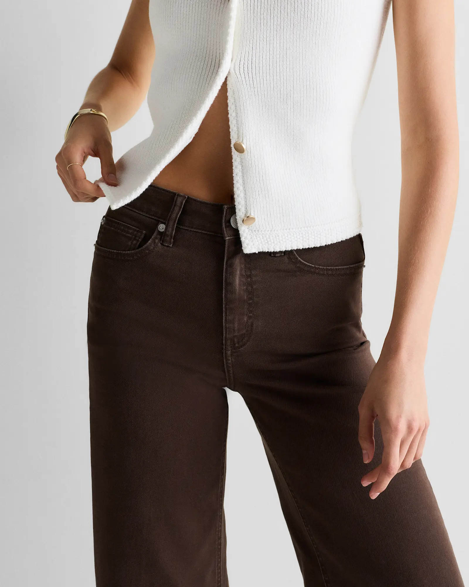 Bella Stretch Wide Leg Jeans | Quince