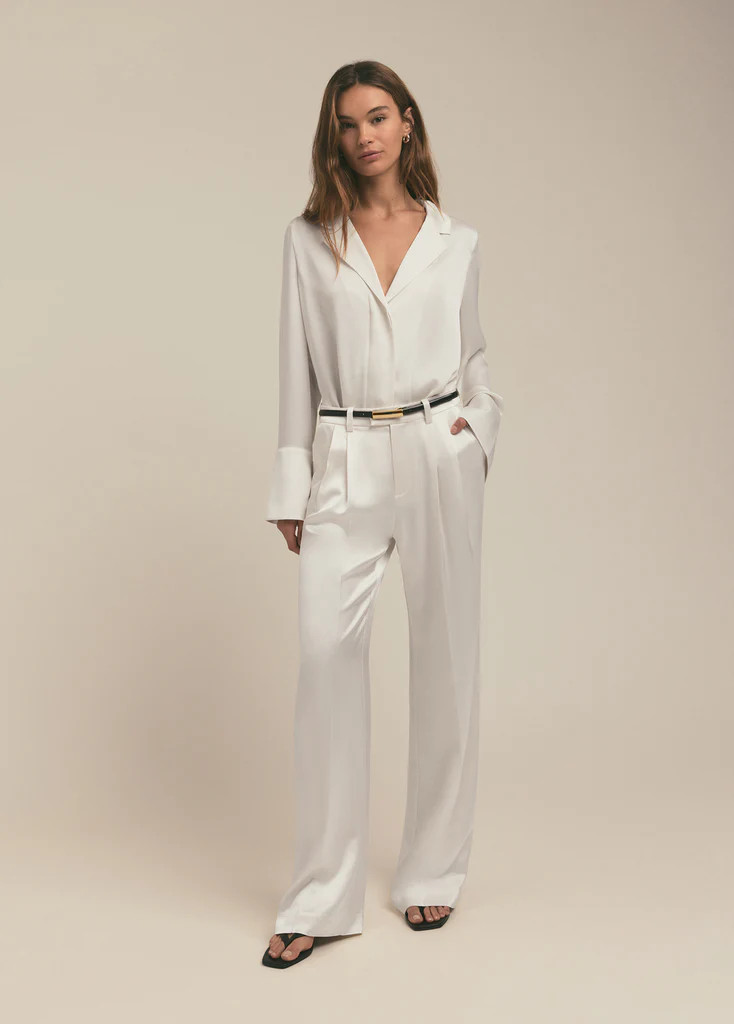 THE LOW FAVORITE SATIN PANT | Favorite Daughter