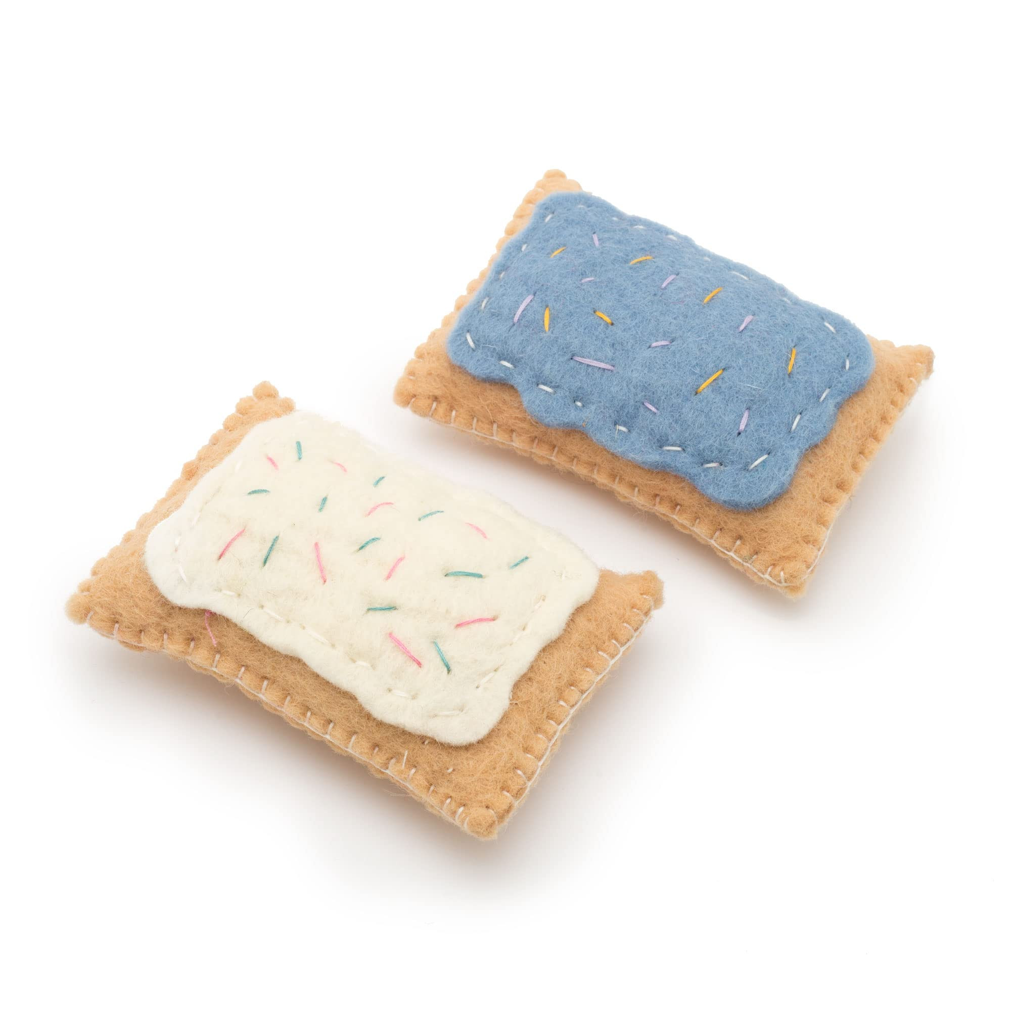 Glaciart One Wool Pop Tart Cat Toy Set with Catnip (2PCS) | for Interaction & Boredom Relief, Enc... | Amazon (US)
