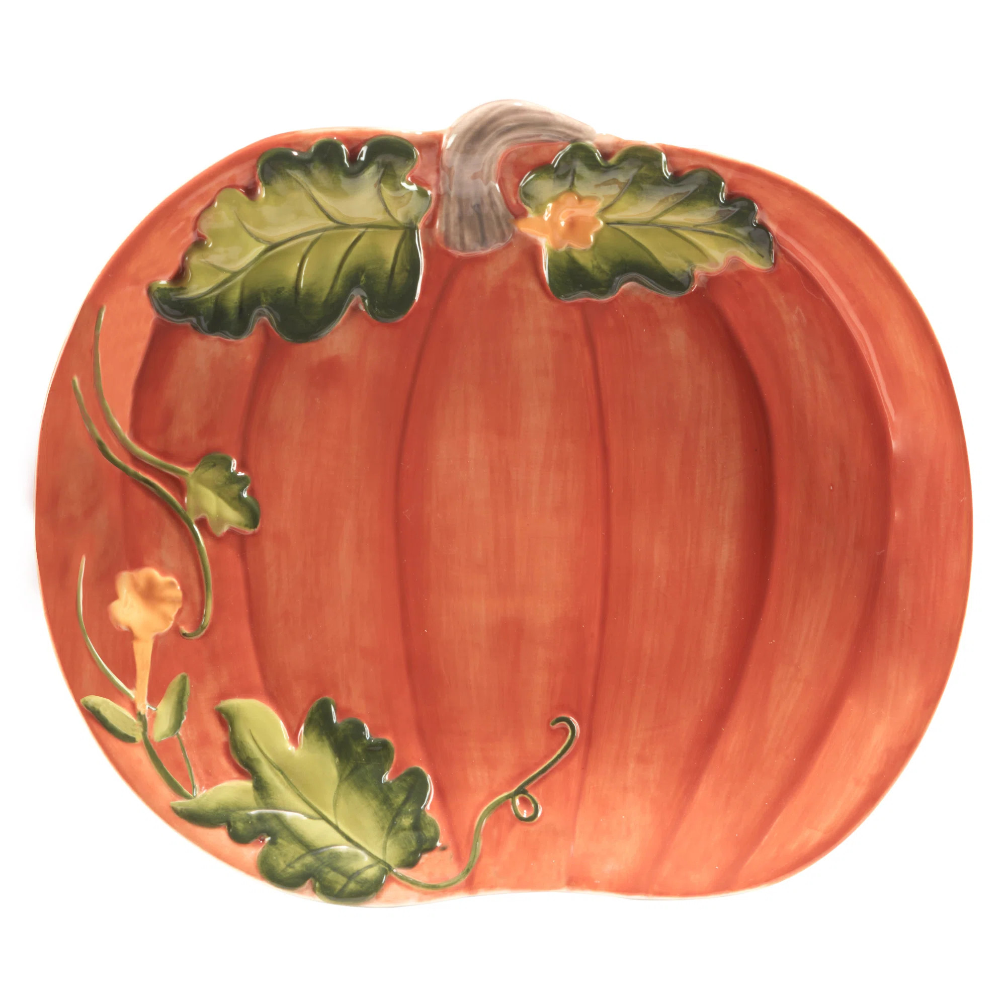Harvest Morning Pumpkin Platter | Birch Lane