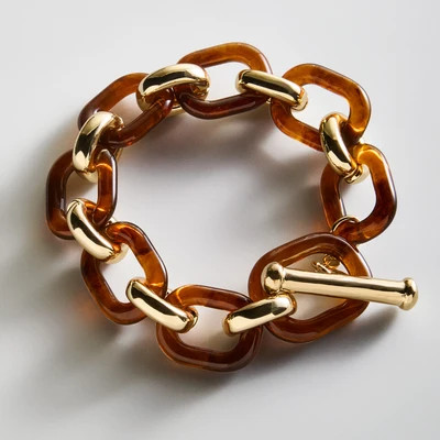 Trinity Chain Link Statement Bracelet | BaubleBar