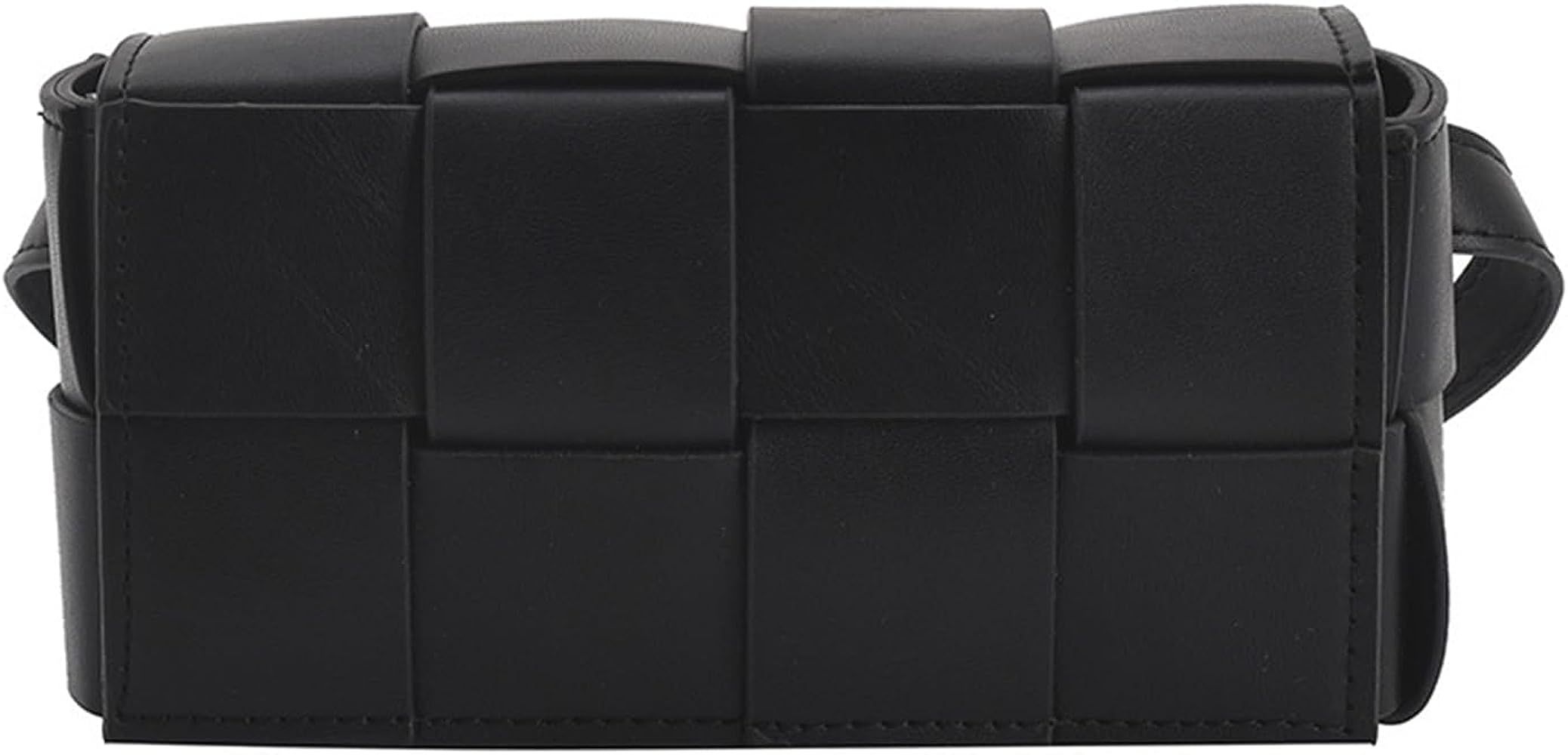 Mini Fanny Pack for Women with Convertible Crossbody Shoulder Bag, Woven Cassette-Style Handbag P... | Amazon (US)