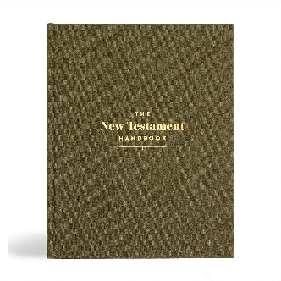 New Testament Handbook, Sage Cloth Over Board, Full-color Design, Commentary, Charts, Maps, Outli... | Amazon (US)
