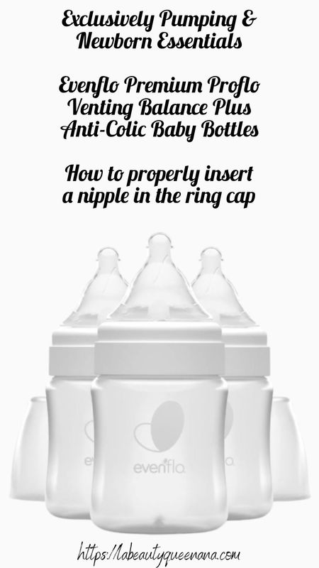Evenflo Premium Proflo Venting Balance Plus Wide Neck Anti-Colic Baby Bottles | tips for proper venting to prevent or reduce gas, reflux, fussiness, colic and nipple collapse ♡

Read the entire post on my blog. Link in bio! 
https://labeautyqueenana.com

Series : Exclusively Pumping & Newborn Essentials | 11 Weeks Postpartum |🤱🏾👧🏽👧🏽🍼| Intentional Motherhood Essentials & Tips🤱🏾| Exclusively Pumping & Newborn Essentials | Breastfeeding & Bottle Nursing Tips 🍼

Xoxo LaBeautyQueenANA ♡

Psalm 23 26 27 35 51 91🇨🇲

🍼
🤱🏾
👧🏽
👧🏽
🤰🏽
👨‍👩‍👧‍👧

#LTKbump #LTKbaby #LTKGiftGuide
