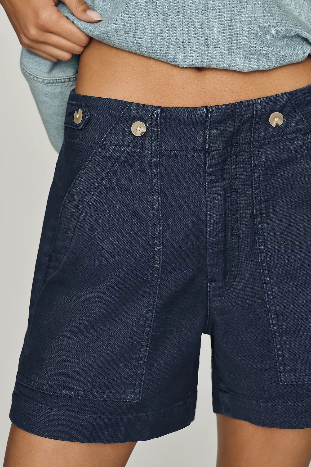 Henri Camper Shorts by Pilcro | Anthropologie (US)