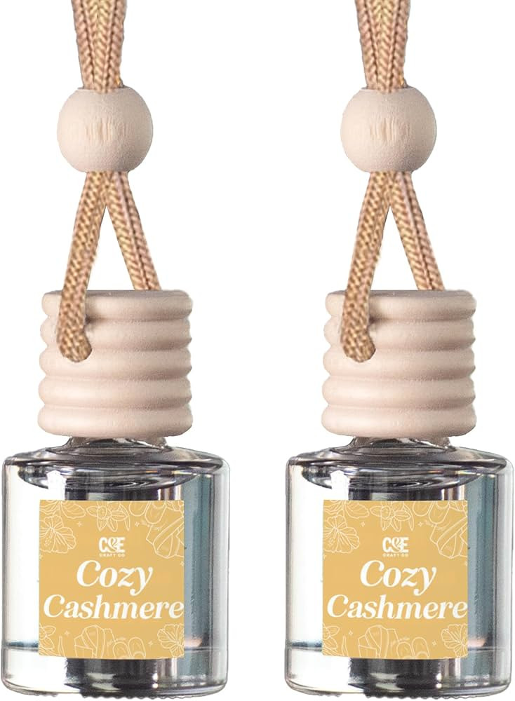 CANDECraftCo Car Air Hanging Fragrance Oil, Car Auto Freshener for Essential Oils, Scents Fragran... | Amazon (US)