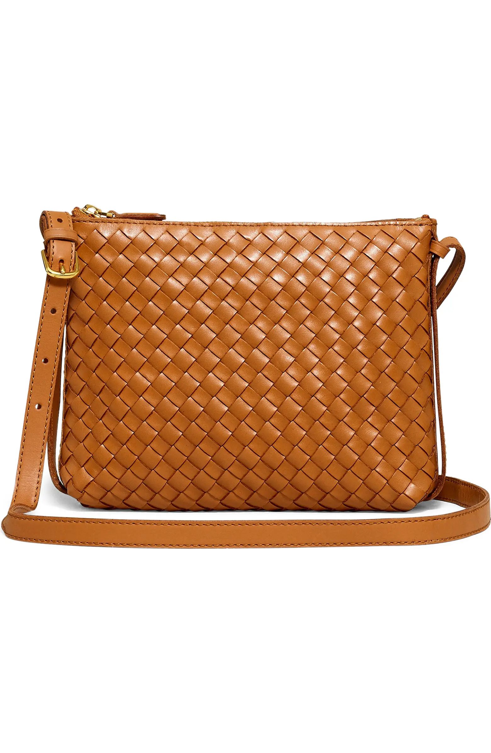 Madewell Woven Leather Crossbody Bag | Nordstrom | Nordstrom