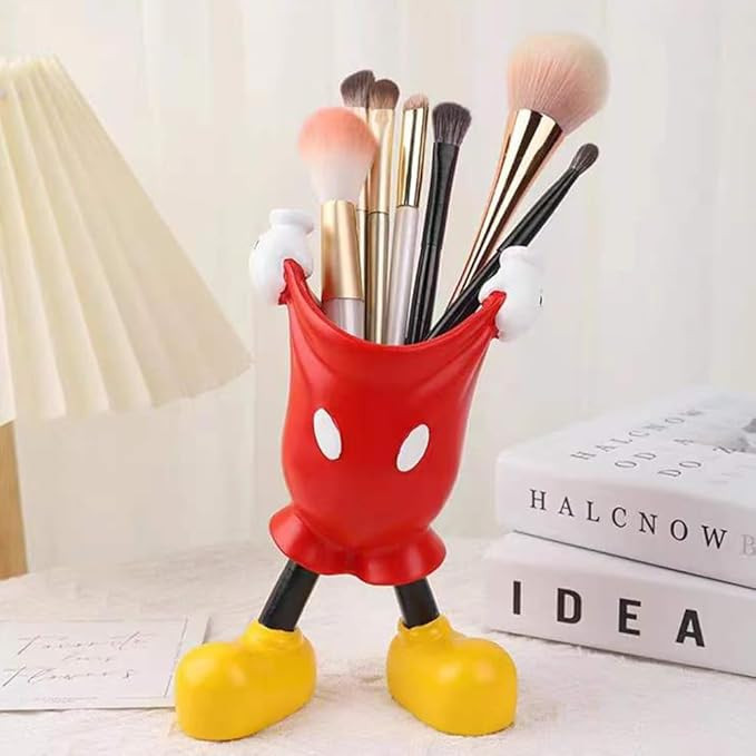 Cute Mouse Pen Holder for Desk, Cartoon Mouse Vase Makeup Brush Holder, Birthday Party Supplies G... | Amazon (US)