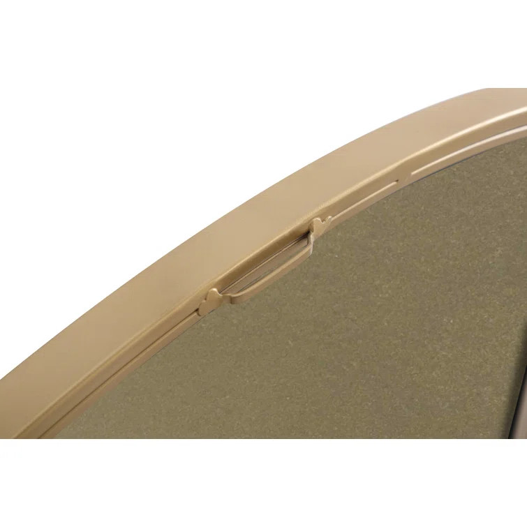 Needville Round Metal Wall Mirror | Wayfair North America
