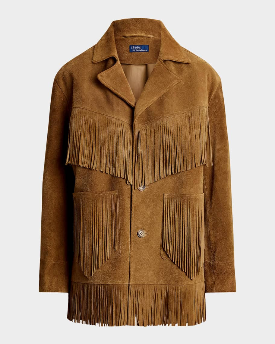Fringe Suede Western Jacket | Neiman Marcus