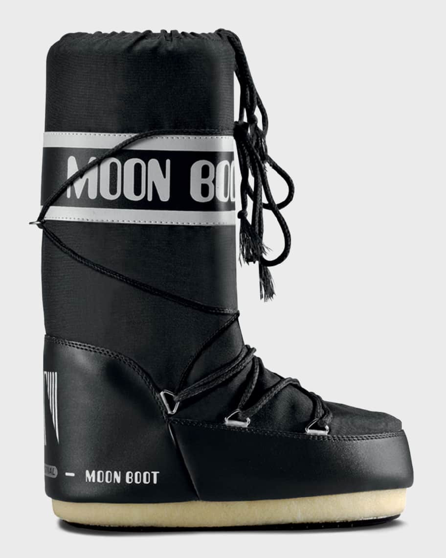 Nylon Lace-Up Snow Boots | Neiman Marcus