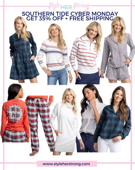 Get 35% off plus free shipping at southern tide! I love their new holiday plaid and fair isle styles 

#LTKsalealert #LTKHoliday #LTKCyberWeek