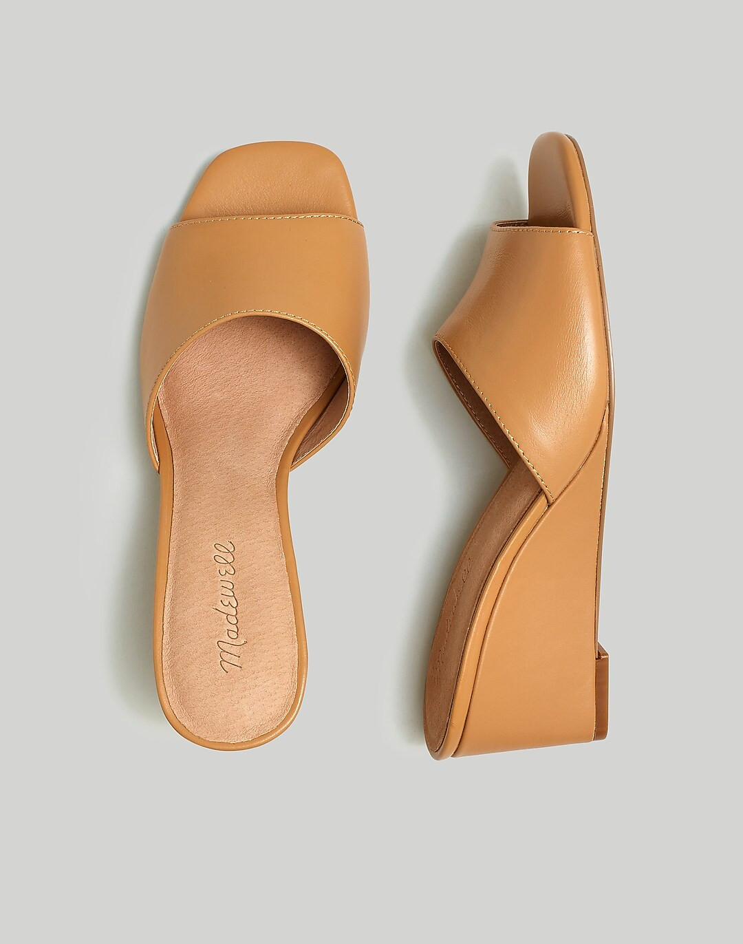 The Pearl Wedge Mule | Madewell