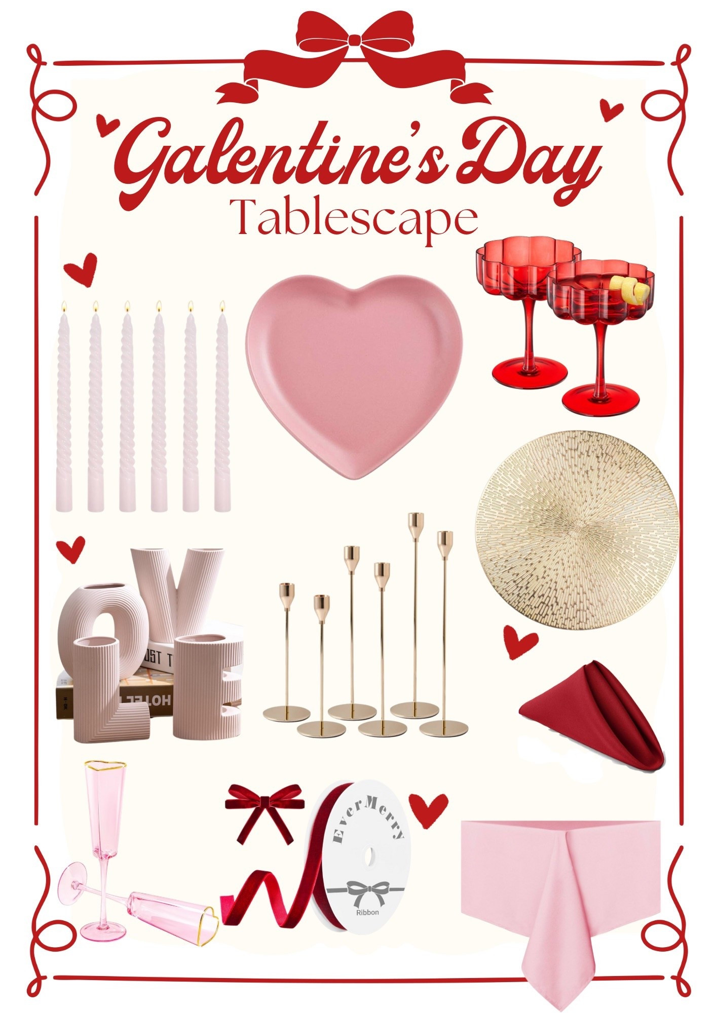 Galentine’s Tablescape decor ❤️💕

#LTKValentine #LTKHome