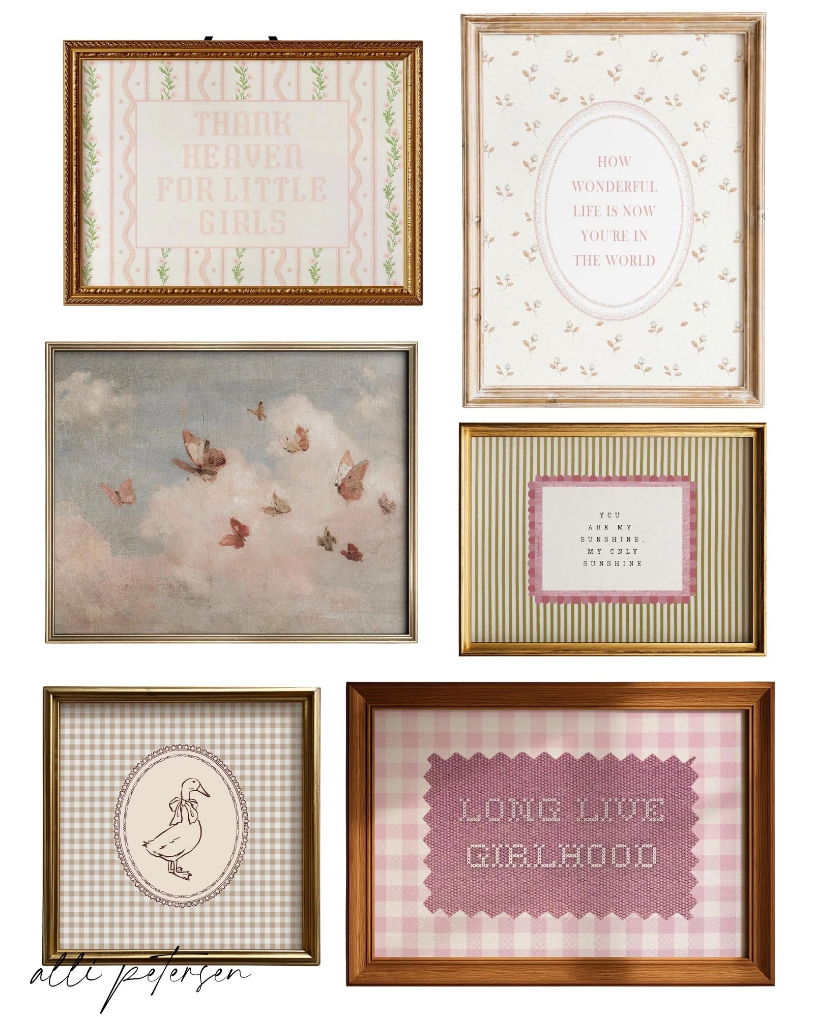 Nursery prints for little girls room 💓pink

#LTKHome #LTKKids #LTKBaby