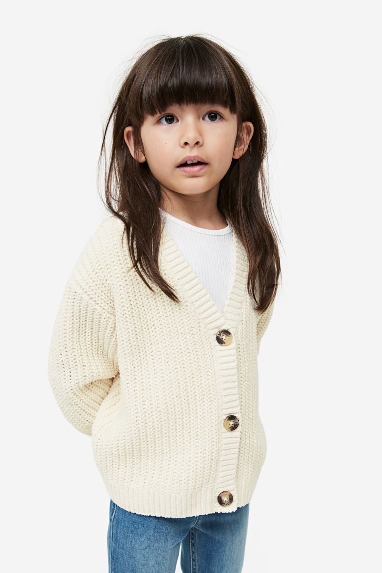 Oversized Cardigan - Cream - Kids | H&M US | H&M (US + CA)