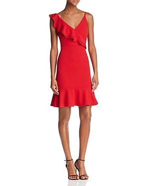 Aqua Ruffled V-Back Dress - 100% Exclusive | Bloomingdale's (US)