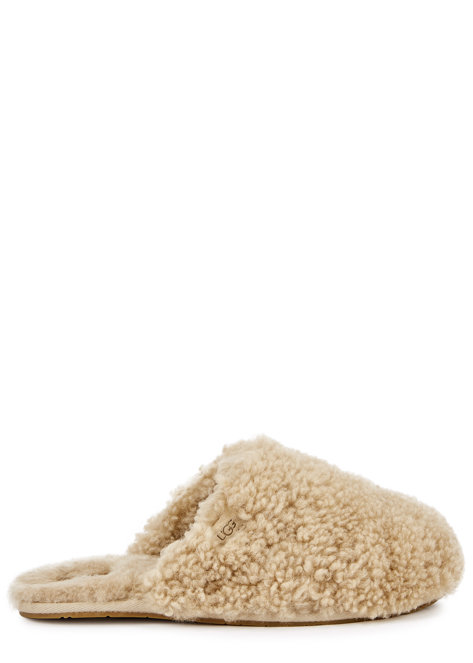 Maxi Curly shearling slippers | Harvey Nichols (Global)