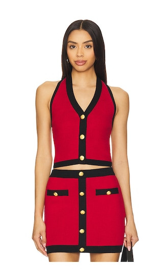 Emil Vest in Red | Revolve Clothing (Global)