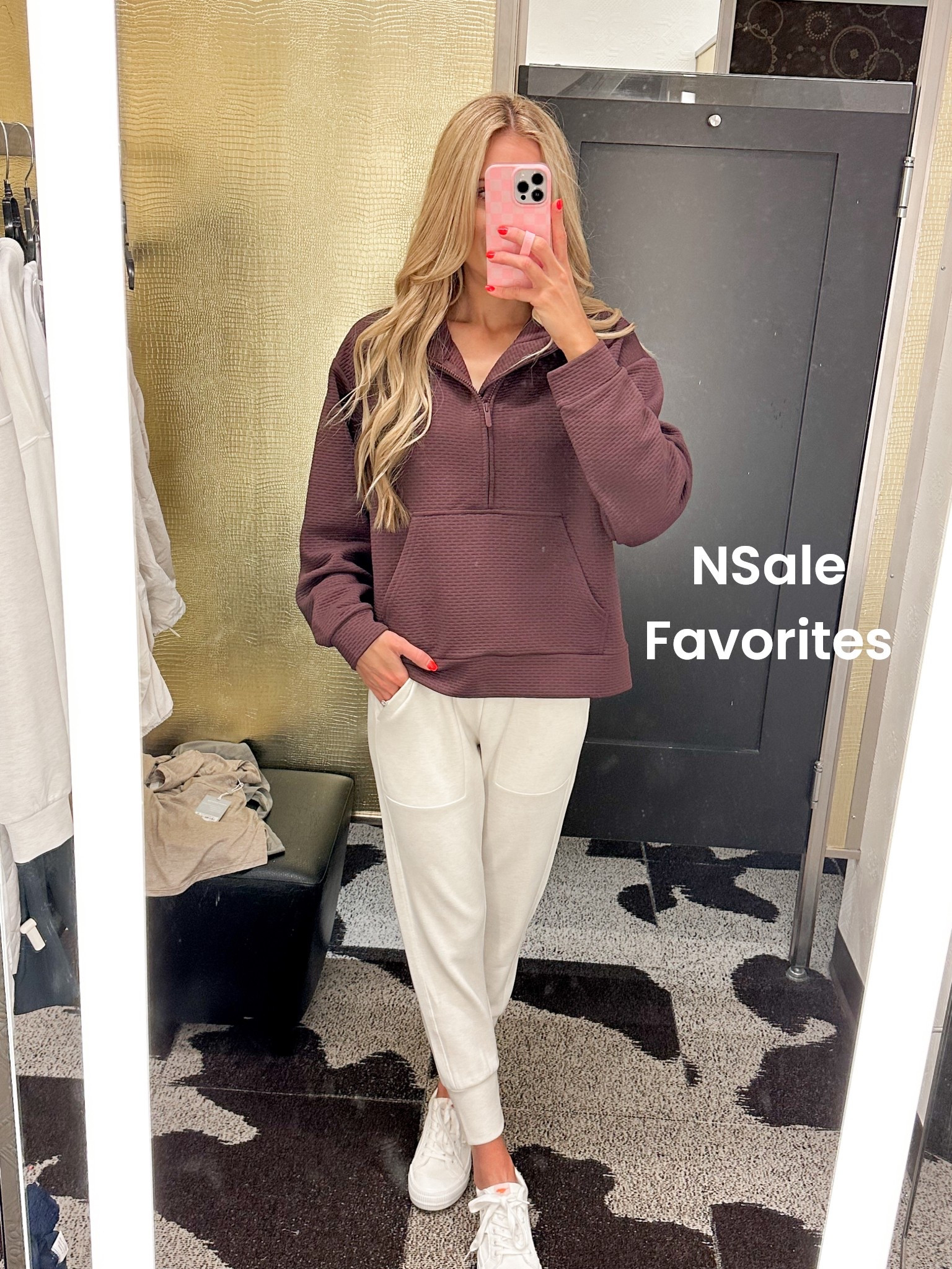 Cozy casual from the NSale 💜🤍
This quarter zip is a must-have for chilly mornings or lounging at home—love the waffle texture and rich plum shade. Joggers + sneakers to keep it comfy head-to-toe.

#LTKSeasonal #LTKStyleTip #LTKSaleAlert