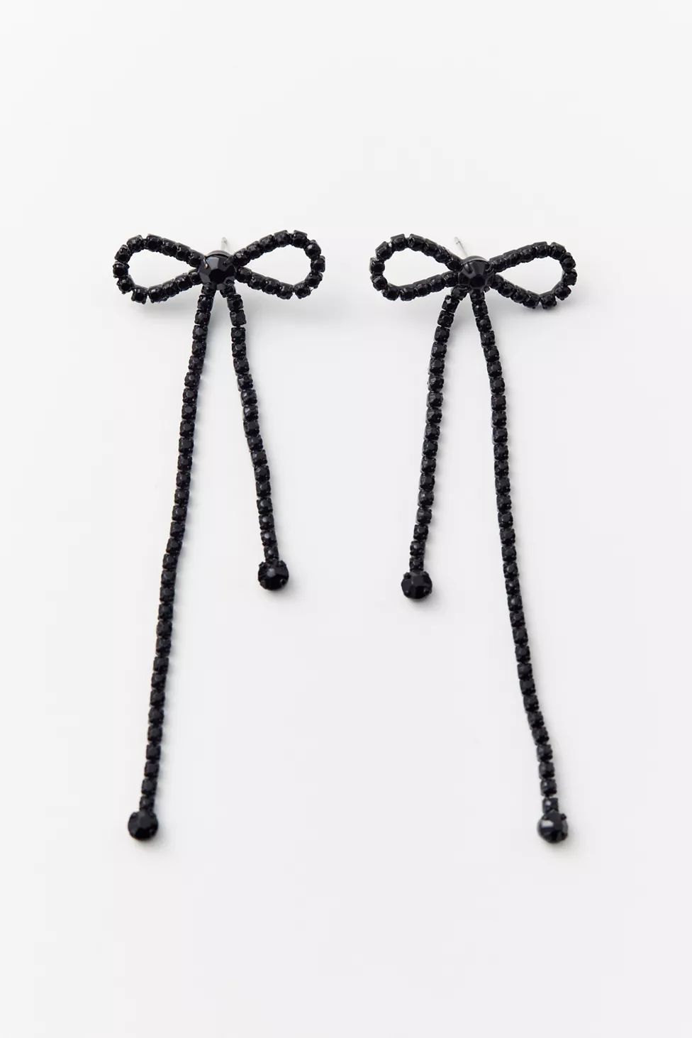 Rhinestone Bow Earring | Urban Outfitters (US and RoW)