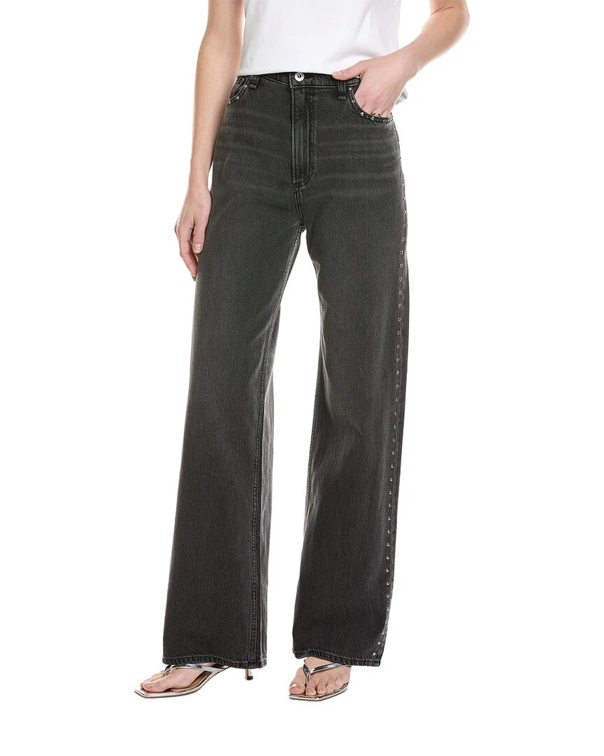 rag & bone Lori High-Rise Medford Stud Jean | Shop Simon