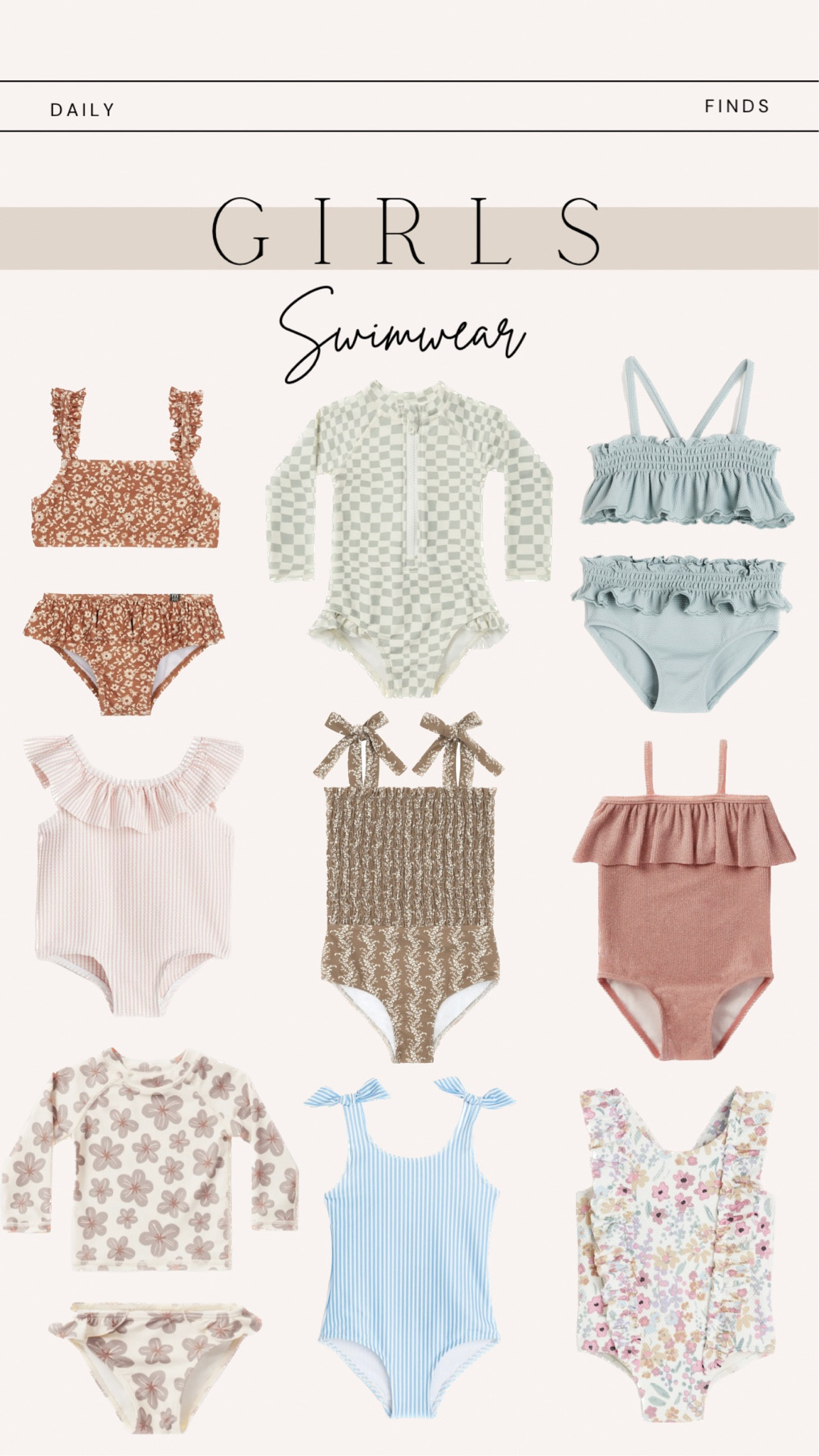 Girls swimwear / kids swimwear 

#LTKbaby #LTKkids #LTKfamily