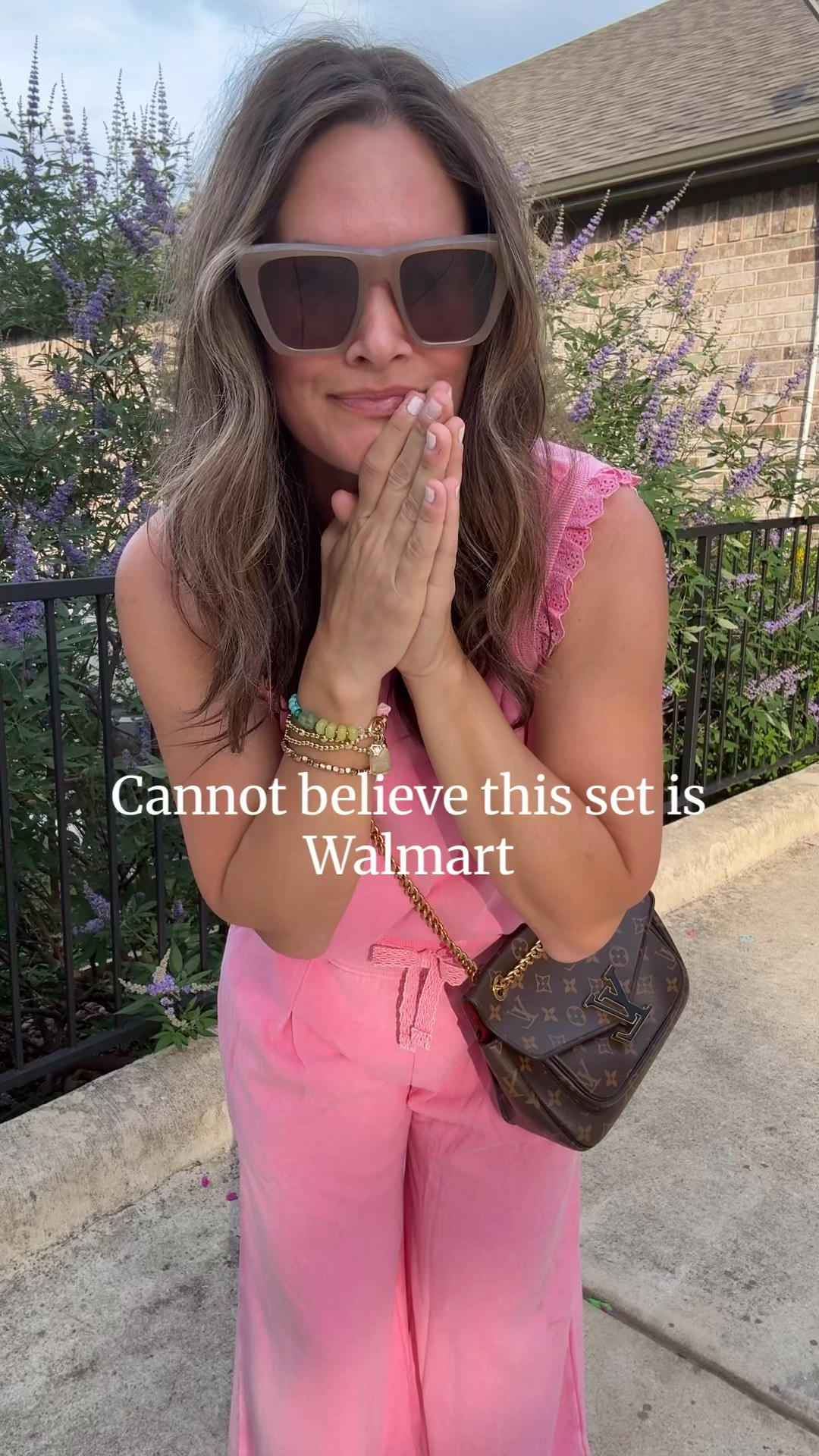 Walmart sets have been SO good lately 🤍 this pink matching set looks way more expensive than it is comment “WALMART SET” for deets. Also comes blue and orange- and shorts! #walmartfashion

#LTKmomlife #LTKootd #LTKSaleAlert