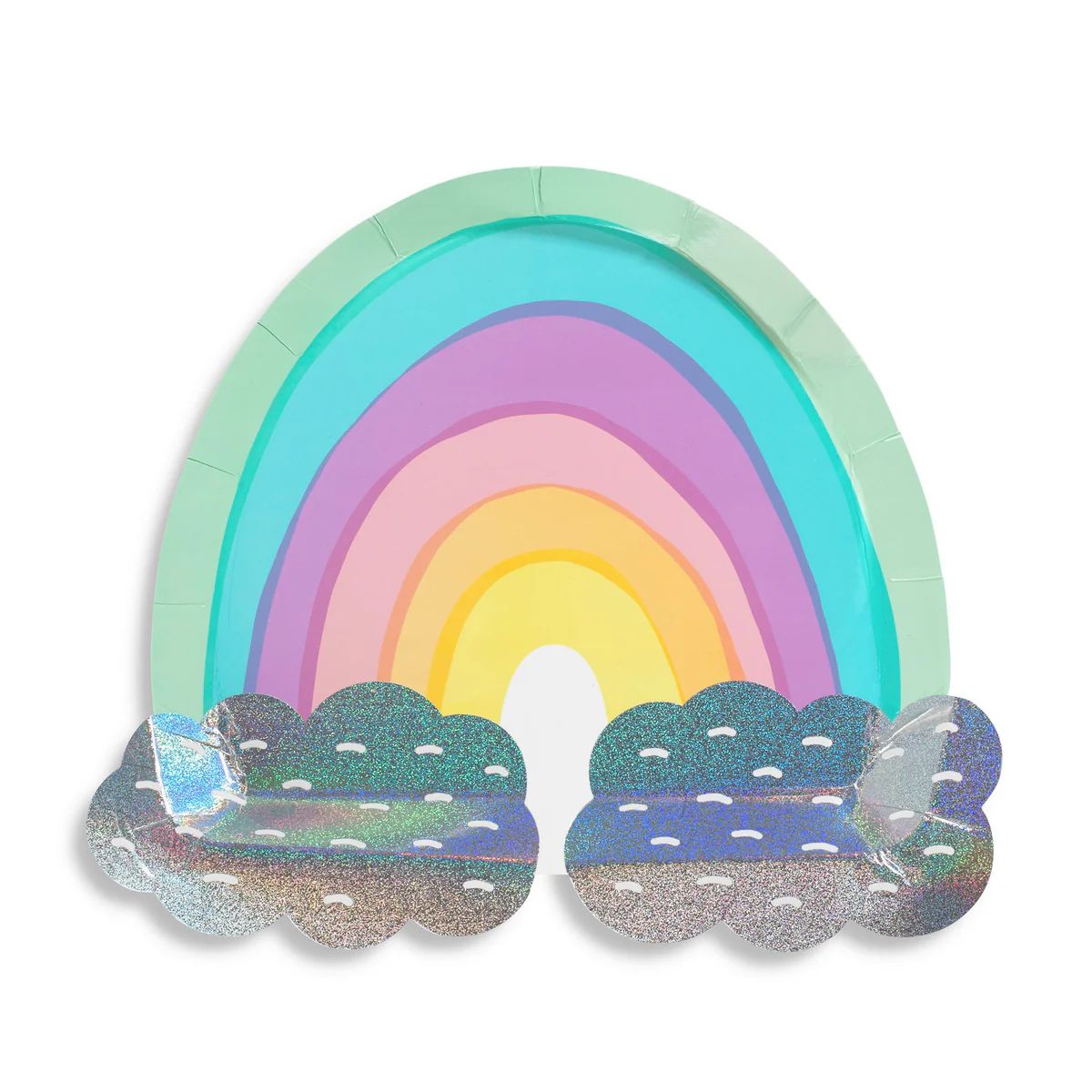 Over The Rainbow Large Paper Plates | Ellie and Piper