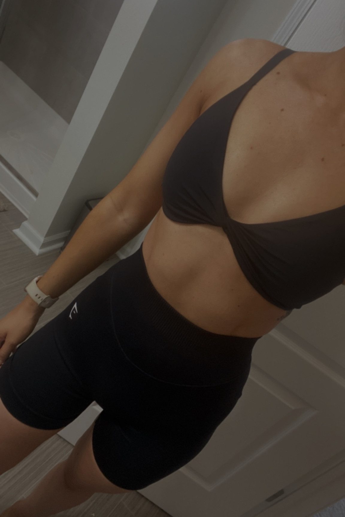 S in the sports bra and XS in the shorts! 

Gymshark  

#LTKfindsunder50 #LTKfindsunder100 #LTKfitness