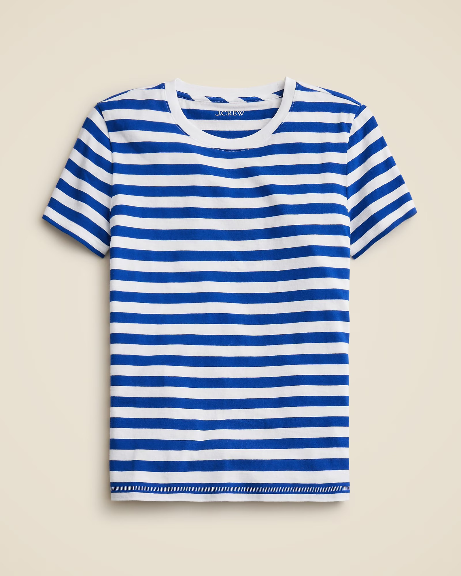 Vintage jersey classic-fit crewneck T-shirt in stripe | J. Crew US
