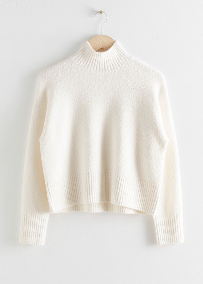 Cropped Mock Neck Sweater | & Other Stories (EU + UK)