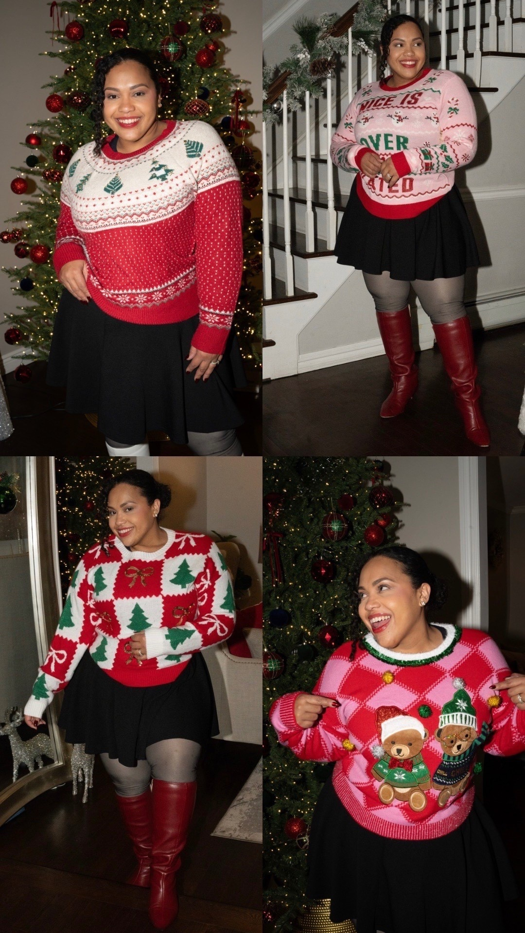 Ugly sweater season, but make it Walmart ❄️☃️

#LTKootd