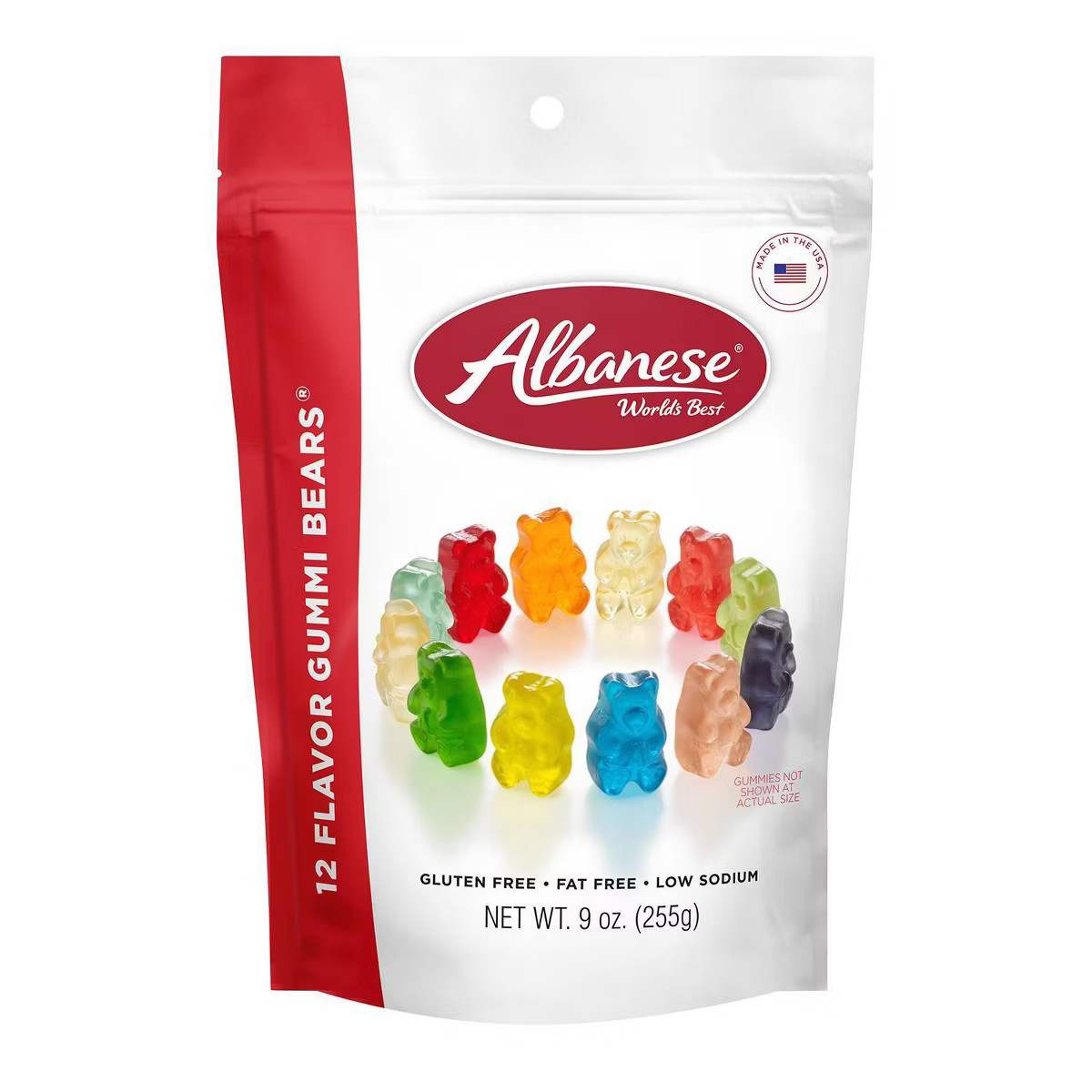 Albanese World's Best 12 Flavor Gummi Bears Candy - 9oz | Target