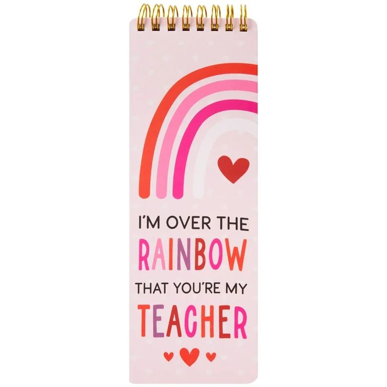 Valentine's Day Rainbow Teacher Notebook Stationery by Way To Celebrate | Walmart (US)