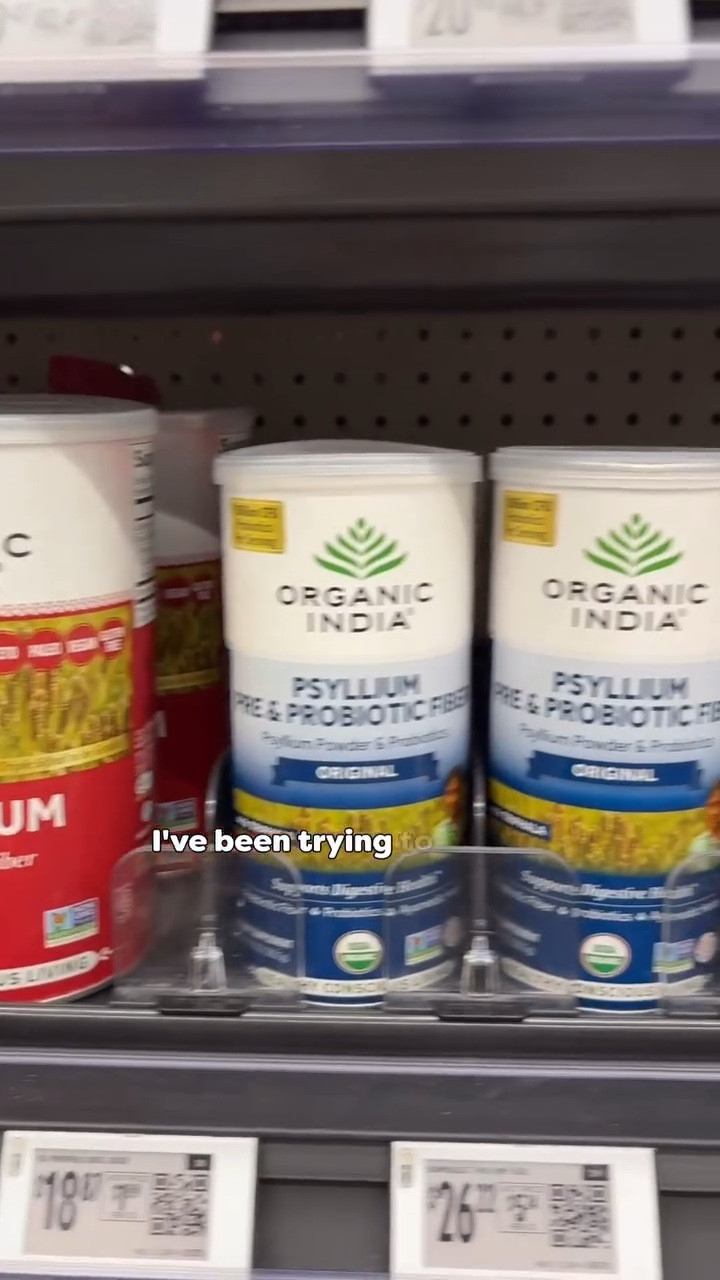 #ad This video is sponsored by Organic India 💚 @organicindiausa 

Come with me to @Walmart real quick — because I’ve been leaning hard on this one little wellness upgrade to survive the hectic fall + holiday season. 😅

When life gets busy, my wellness routine is always the first thing to go… but not this year. I’ve been using Organic India’s  Whole Husk Psyllium Powder, and I’m so happy it’s finally available at Walmart!

It helps me add more fiber to my day, keeps my gut feeling happy, and honestly just makes me feel less sluggish when everything else feels chaotic.  
Plus, it’s:  ✨ USDA Organic  ✨ Non-GMO  ✨ Grown with regenerative farming practices  ✨ Helps with regularity + promotes fullness

And the best part — it mixes so easily into water, juice, smoothies, or even holiday baking. I just add it to my morning water, and boom… simple wellness win.

If you’re trying to stay on track during the busy fall/holiday season, definitely grab Organic India’s Whole Husk Psyllium Powder at Walmart. 

Your gut will thank you! 🙌💚

 #organicindiapartner

#LTKfitnessgoals