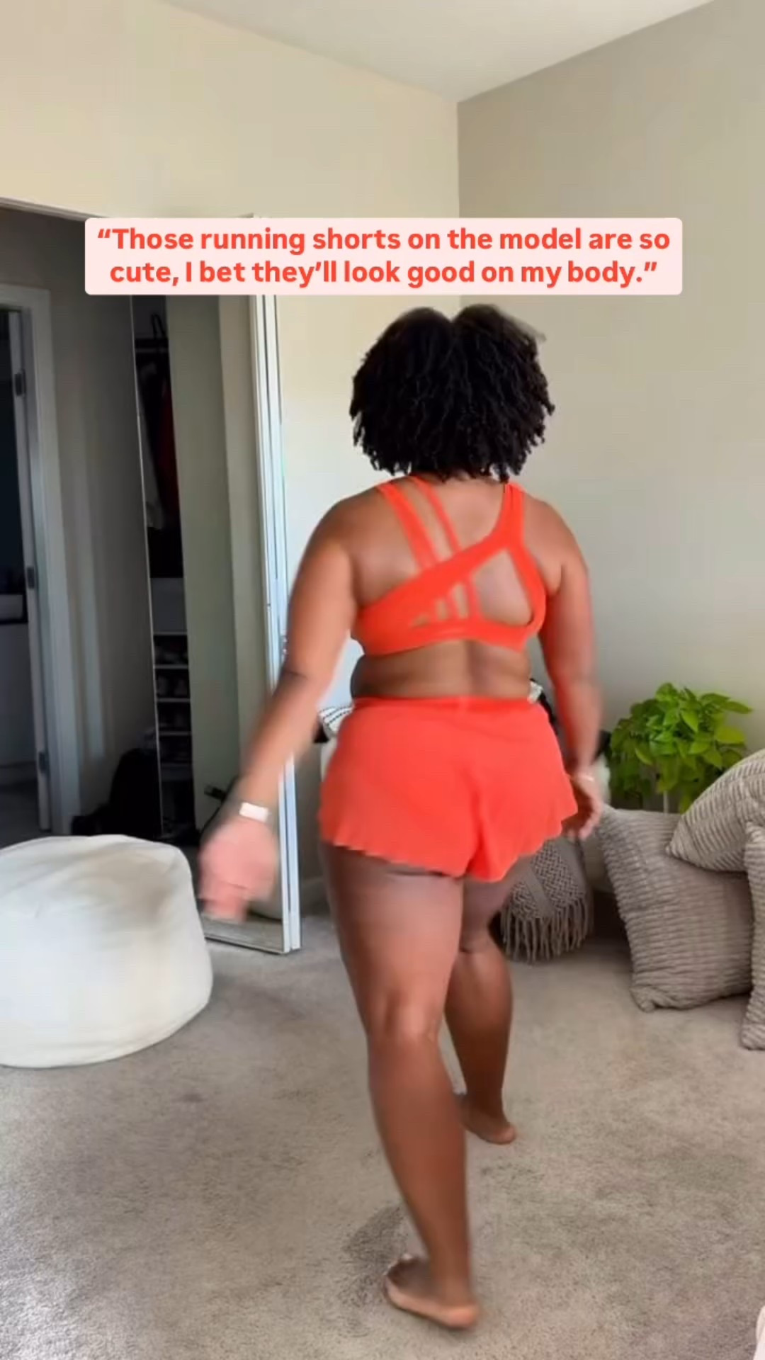 THIGH BLINDNESS IS DELULU 🥲🥲

These shorts did in fact not look good and it was HUMBLING 🥲🥲🥲

When I say I rarely find curvy friendly running shorts THIS WHY! 

My thighs love to gobble up the material even if the waist fits 😭

I am trying out new brands to see what else is out there and I will say I LOVE the sports bra but I think I’ll stick to ordering leggings and bike shorts next time from @lskd 😆😆 cuz their matching sets are CUTE and they have sizing up to a 3XL 👏🏾 

#runningshorts #curvyrunner #runningirl #slowrunner