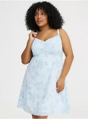 V-Neck Mini Dress | Torrid (US & Canada)